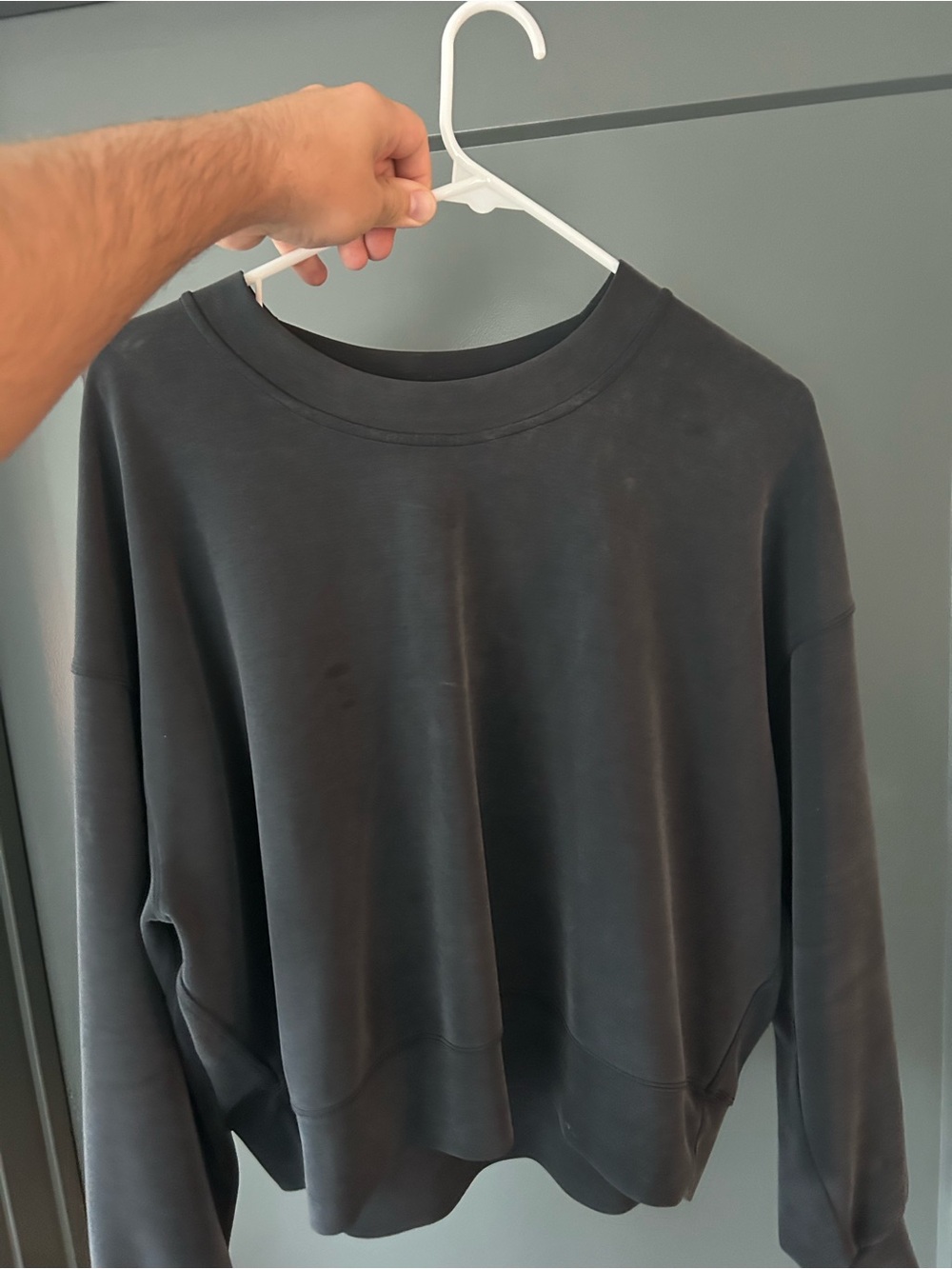 Lululemon Women’s Black Crewneck Sweater